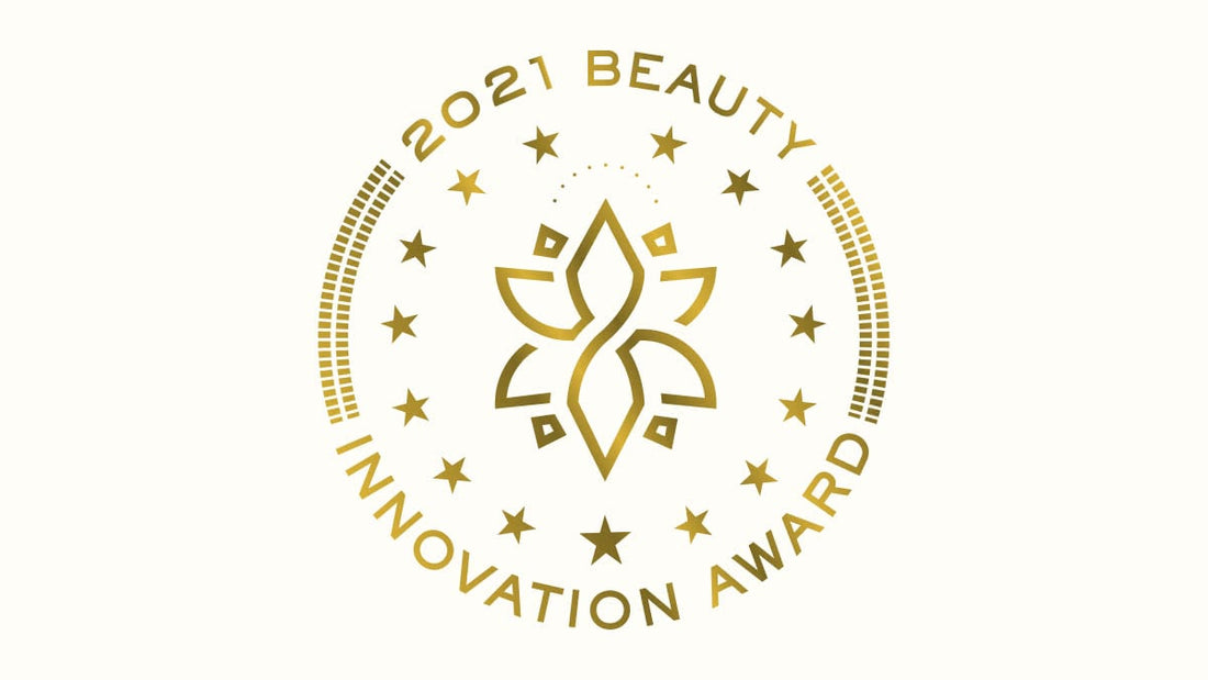 2021 Beauty Innovation Award seal