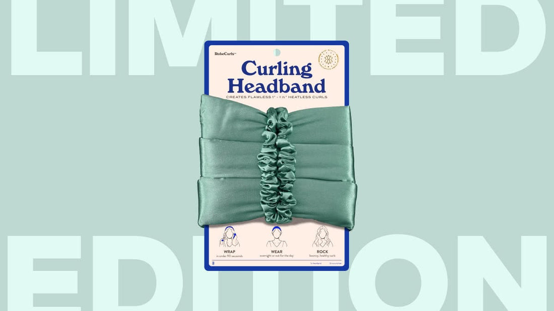 Teal Curling Headband